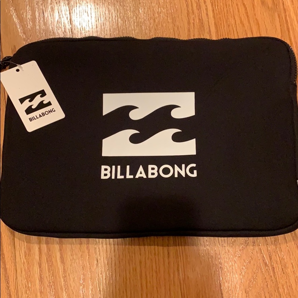 Billabong Black and White Laptop Case